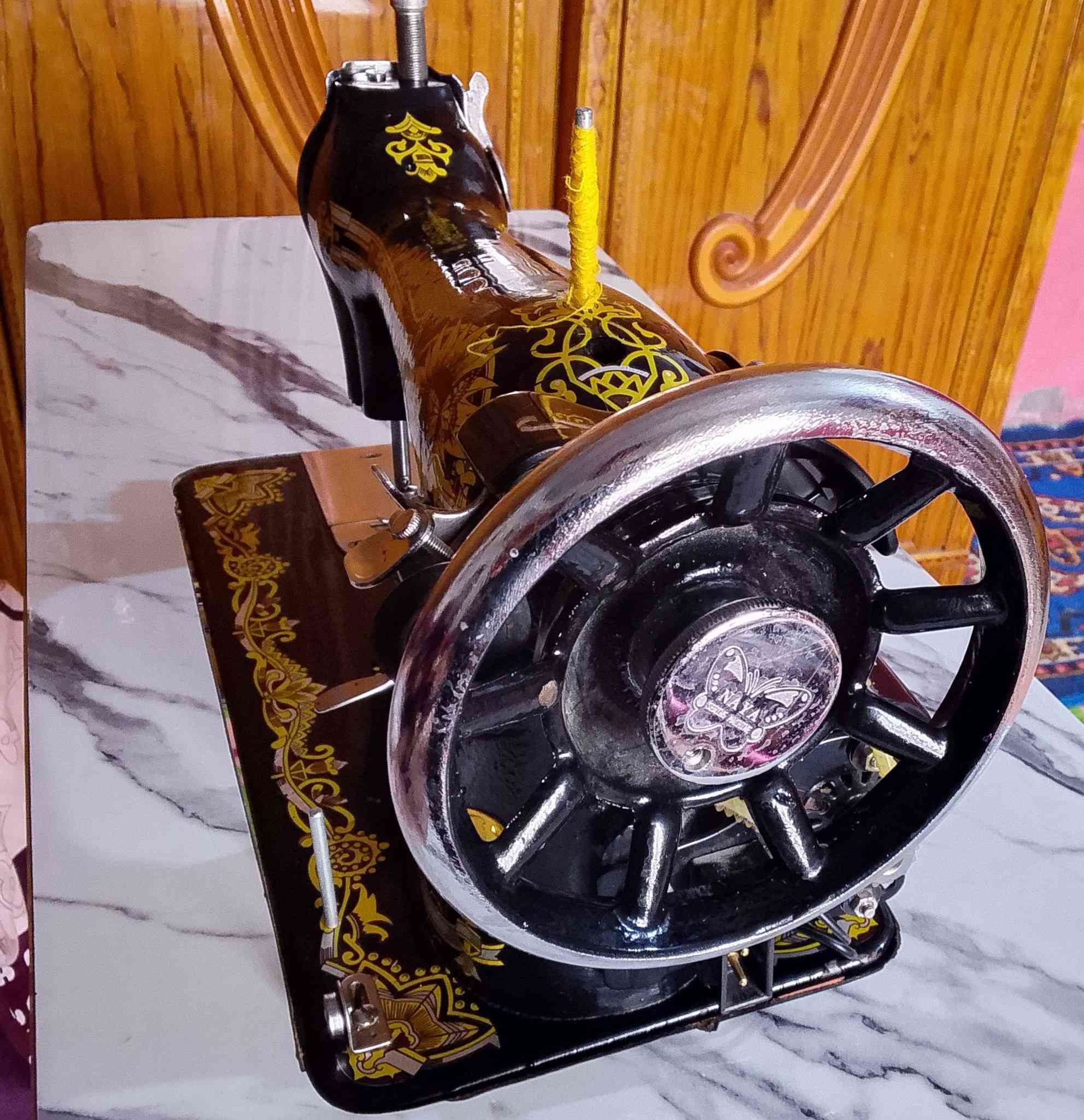 سلام عليكم مكينه ام الفراشه كامل ملحقتهاا مستعمال شهر واحد السعر 140وبيهاامجال العنوان ميسان ناحيه السلام التواصل على هـ***********6
