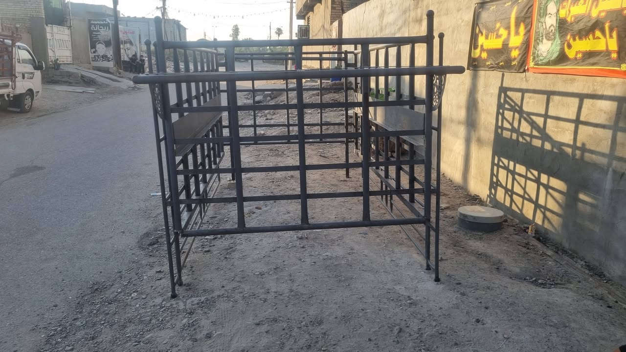 سلام عليكم محجر كيه نثيه بوري حديد مليمين تفصال طبكه طابقين مال حلال عنواني بغداد الشعله ولي ايحب يتصل هاذه الرقم *********** السعر 650 وبي جمال
