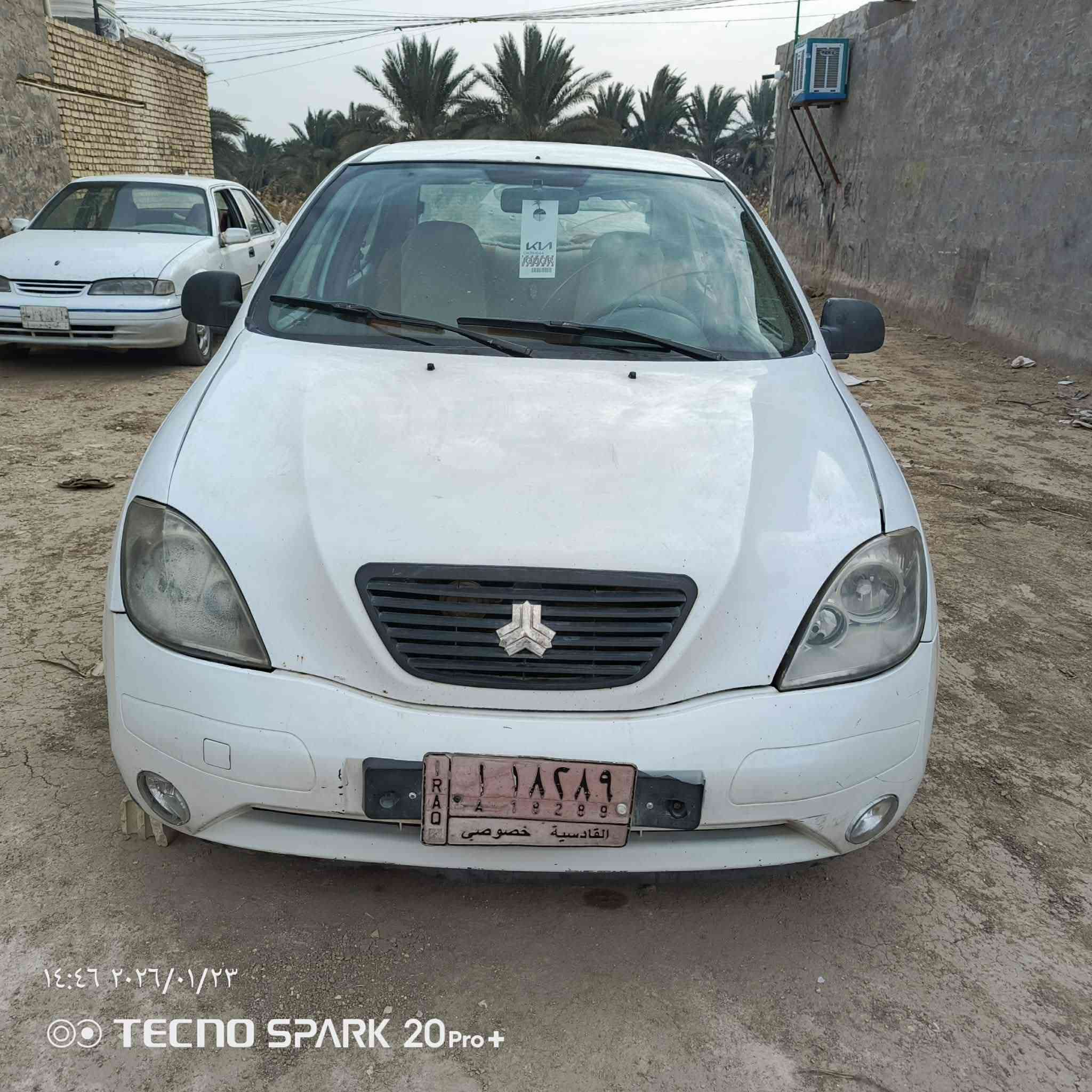 ياالله تايبه موديل 13رقم قادسيه مشروع وطني تحويل مباشر سنويه لا 27 سياره مكفوله من ضربها والخياس وصبغ وتبديل مكينه كير حداديه مكفولات كهربائيات كله شغله تخم تاير جديد تبريد عوزه بس غاز سياره نضيفه مال جناي السعر 40وبيه مجال كلش قليل الشراي فقط مكان بابل القاسم نتصال عله رقم ***********
