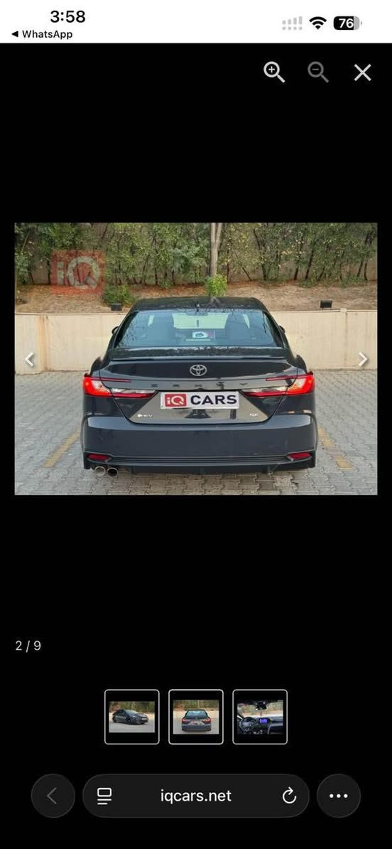 toyota camry 2025 se                                        بو فروشتن فول مواسةفاتة بةس سلايت نيية سةيارةكة بي سبوغة ٣  تةعديلي لة لاي سةكني هةية بي ژوري ارباگ بةس شان سةيارةكة هةموو شتي بةشةرتة سعري ٢٣٤ وةرةقةو مةجالةچي كم شوين هةولير *********** أربيل, العراق
