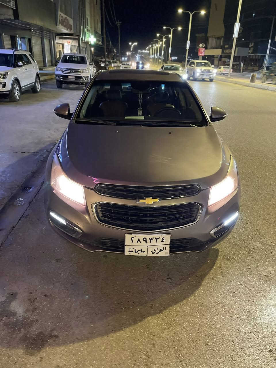 17 خليجي محرك ١٨٠٠
قطعتين صبغ 

كير ومكينه بلاد مكفول 
سنويه نافذه سنتين 
ماشيه ١٢٩ 
ديالى بعقوبه
***********
