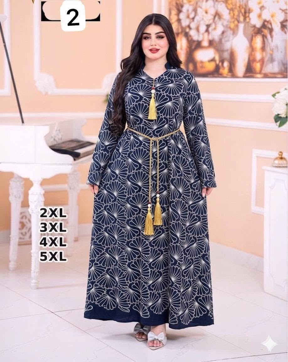 #تم التكرار😍😍
بتصميم  مختلف ومميز

كشمير تونسي💎 شغل تطريز
💯 خامة مكفولة 100%
درزن 6 الوان
يكون بي حزام منفصل 

📏 القياسات 
2XL 🔹 3XL 🔹 4XL 🔹 5XL

سعر الدرزن ١٠٠ الف فقط

🚚 توصيل متوفر لكافة محافظات


**إذا كنت صاحب هذا الإعلان وتريد حذفه لأي سبب، رجاءا أرسل رسالة إلى الدعم الفني**