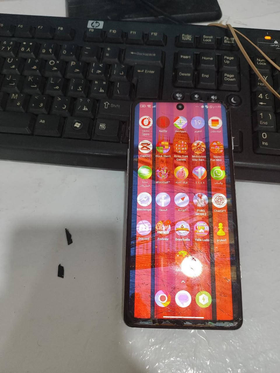 سلام عليكم 
جهاز Redmi K40 Gaming
جهاز جبار المعالج مالتة 90 فريم بوبجي على السلاسة و اذا سلاسة فائقة هم 90 فريم ذاكرتة 256 
60 فريم HDR  بوبجي 
جهاز كفالة معالج+  شاصي  + الدگم  +
الي سي + كامرة + الشريحة 
الجهاز طاح مني و الشاشة صارت حمرة و الضهر مكسر  
+ الجهاز مال العاب بي شفتات   يعني الجهاز تبدل شاشة و ضهر يرجع جديد 
ابيعة الجهاز 130 لإن مستعجل عليه  و بي مجال قليل 
او مراوس حسب القناعة


**إذا كنت صاحب هذا الإعلان وتريد حذفه لأي سبب، رجاءا أرسل رسالة إلى الدعم الفني**