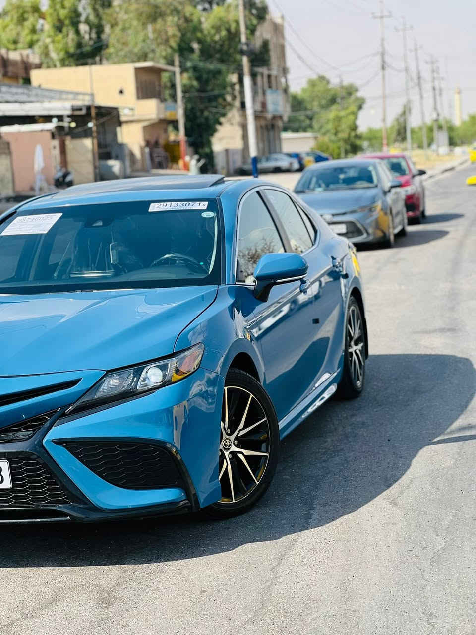 السلام عليكم كامري موديل 2023 SEبلاص 
رقم أربيل شرط التحويل كلو جديد 
محرك وكير بشرط ما مفتوح 
______________________________
مواصفات SEبلاص .تو ويل 
ماشيه 40
سلايت 
كشنات هيتر 
كشن كهرب 
رادارات 
5ويل كب 
كشنات جلد 
اشاير مري 
السياره فول فول ما عده البصمه 
_____________________________
السيار بدون قطره صبغ بشرط 
مكانين بارد صغار 
شواصي بطاين بشرط 
__________________________
مكان السياره القياره قريه الحاج علي 
للستفسار الاتصال علئ الرقم ***********
