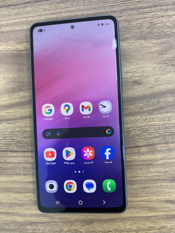 للبيع  A53 5G ذاكرة 256 كيكا  عشوائية 8+ 8 افتراضية
بصمة وجه + بصمة اصبع
خطين + رام  بطارية 5000 
جهاز نضيف مبدل فقط ايسي شحن غير شي ما بي
مكاني كوت خاجية *********** 
سعره 160 بي مجال
