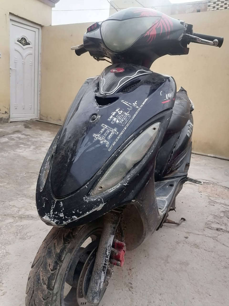 دراجه g4 للبيع مكان نجف طافيه اعتقد كابريتر لو فيت بم مافحصته ب200 وبيهه مجال ***********
