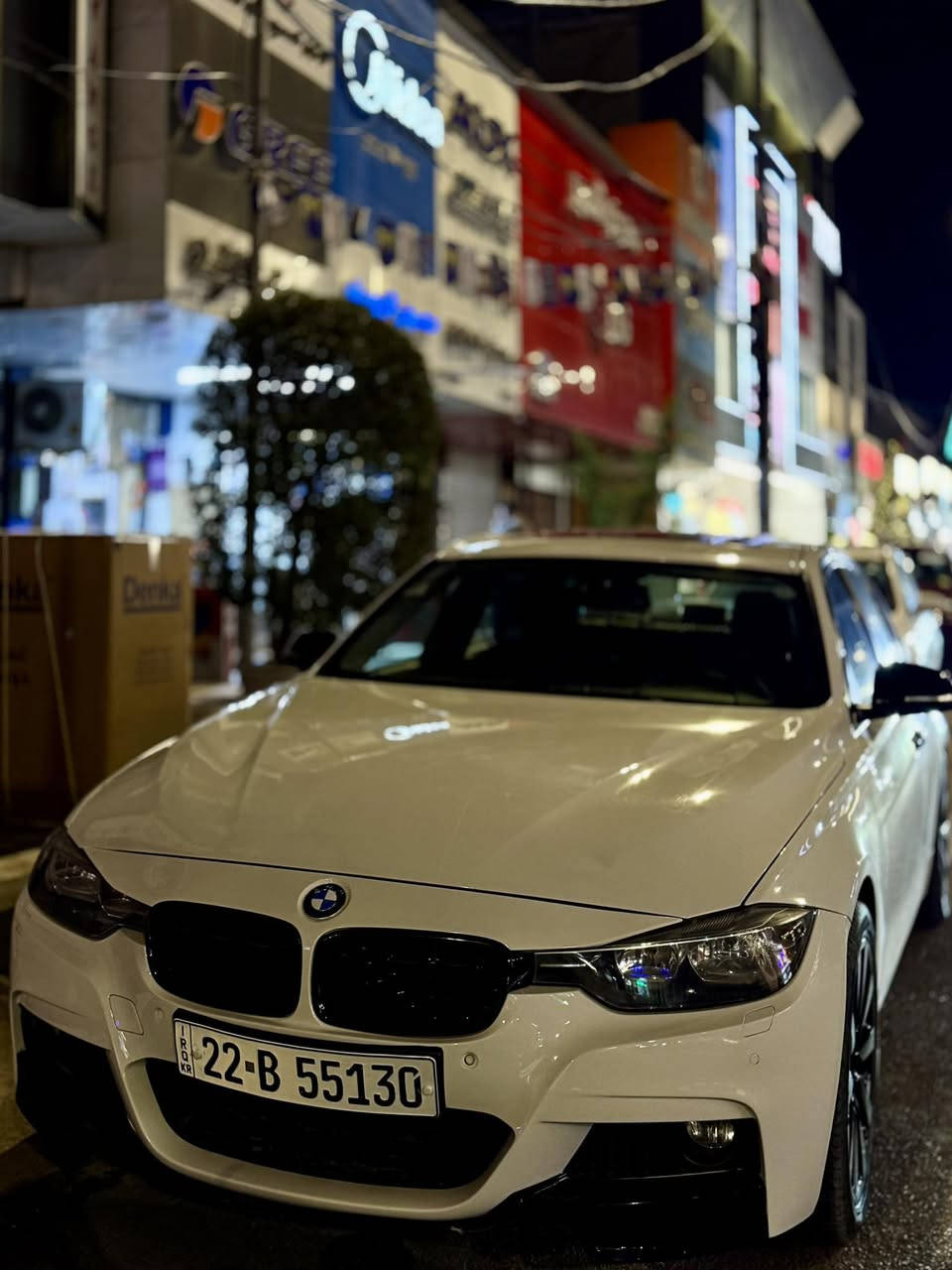 BMW320i
2017 
N20
2000TP
حادث موضح بالصورة
نص بنيد صبغ + جاملغ عكس سايق + باب مبدل نفس اللون
مع تكحيل بسيط كارت
مواصفات معروفة
فتحة سقف
تبريد ٣ قطع
مري قلاب
كشنات جلد كهربائي
بوليش وحمام وارضيات جديد
ادامة كاملة نوزلات مجاول بلكات
صدر امامي خلفي
شاشة حديث + كاميرا
 0787 711 2207‬

مكان بغداد
