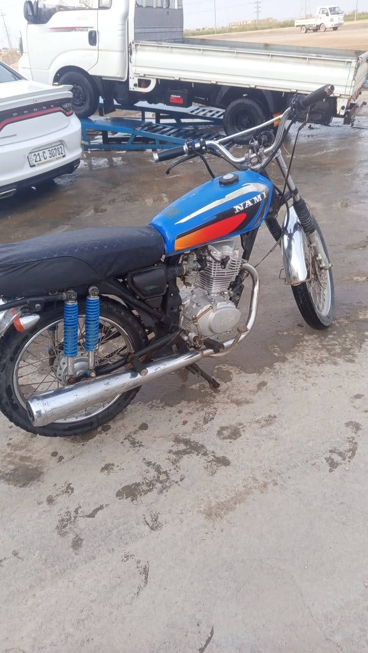 سلام عليكم دراجة للبيع موديل 2022 نامه MZ الدراجه خير من ألله هندر واحد ولدراجه كلك كلك المكان الرفاعي السعر 500 وبيها مجال رقمي ***********+واتساب
