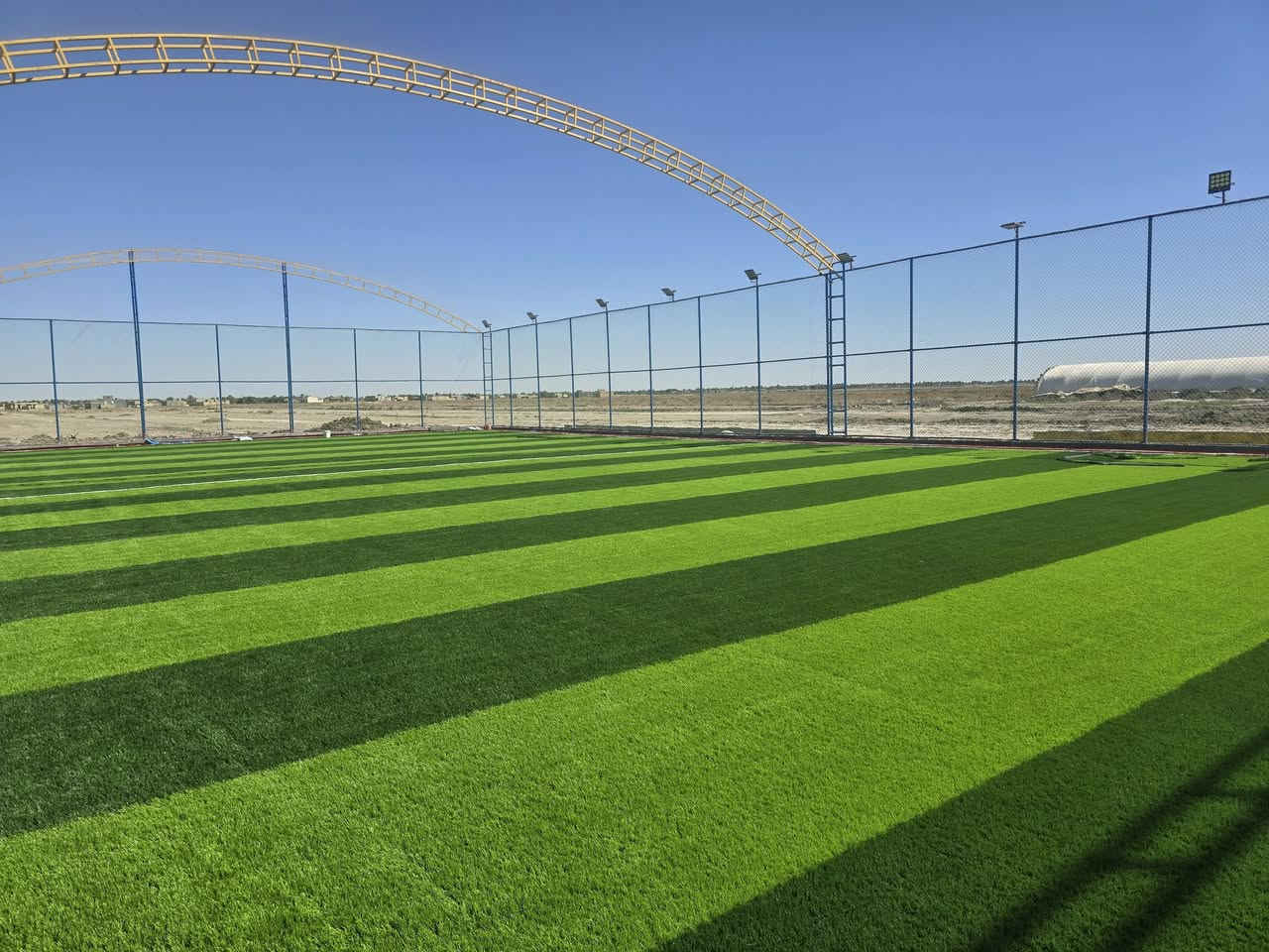 تعلن *******2026
شركة الضياء للملاعب والعشب الصناعي 🏟

***********
🔰عن عمل وتجهيز كافة مواد  الملاعب الرياضيه (خماسي⚽ .سباعي⚽.مفتوح. تنس🏸 .طائرة🏐) باستخدام ثيل 🍀🍀 تركي المنشا والشعيرات هولنديه(شركة نورتيكس ) والتارتان حسب الطلب   
🔰وتجهيز وعمل ملاعب التارتان المغلقة بكافة انواعها واحجامها وبأحدث التصاميم الهندسية وبأشراف كادرعراقي  متخصص
عملنا داخل الصور 👇👇
🔰ضمان ٥ سنوات 
🔰نعمل في جميع محافظات العراق 🚛
🔰وتجهيز وعمل اعمدة الكهرباء والاعمده الكونكرتيه والسيم الBRC والبوري الحديد 
🔰بأنسب الاسعار 
للطلب اوالاستفسار قم بمراسلتنا او الاتصال على  الراقام  👇
***********
***********
***********https://www.facebook.com/Alideyaa1988/
الضياء لتنفيذ الملاعب وتجهيزها العائدون الى الله تريند الحدث الحاج صالح الديوان @المتابعين
