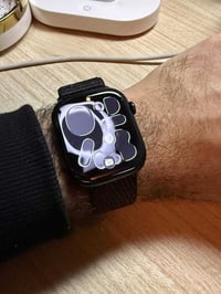 ساعة ابل s10 حجم 46مستخدم شهر واحد فقط ضمان وكاله بعده لي شهر ال١٢  بط...