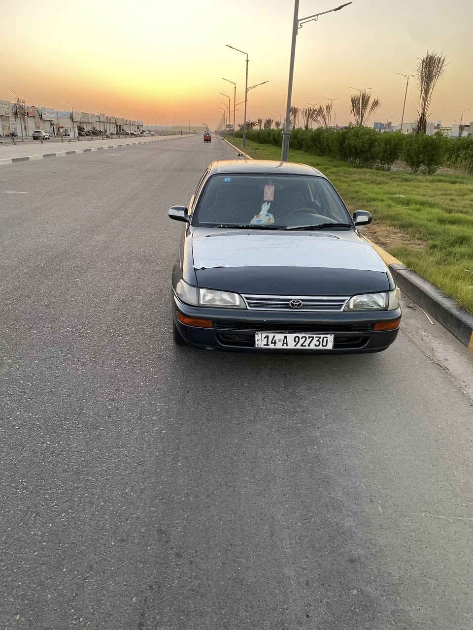 السلام عليكم كورلا 92 رقم بصره انكليزي باسمي سنويه 2030 مكينه 1600 حداده تخم تاير جديد تبريد شغال السياره معمره مكاني بصره ابو الخصيب *********** السعر 55
