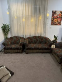 ٧مقاعد • قماش تعبان • هيكل صاج