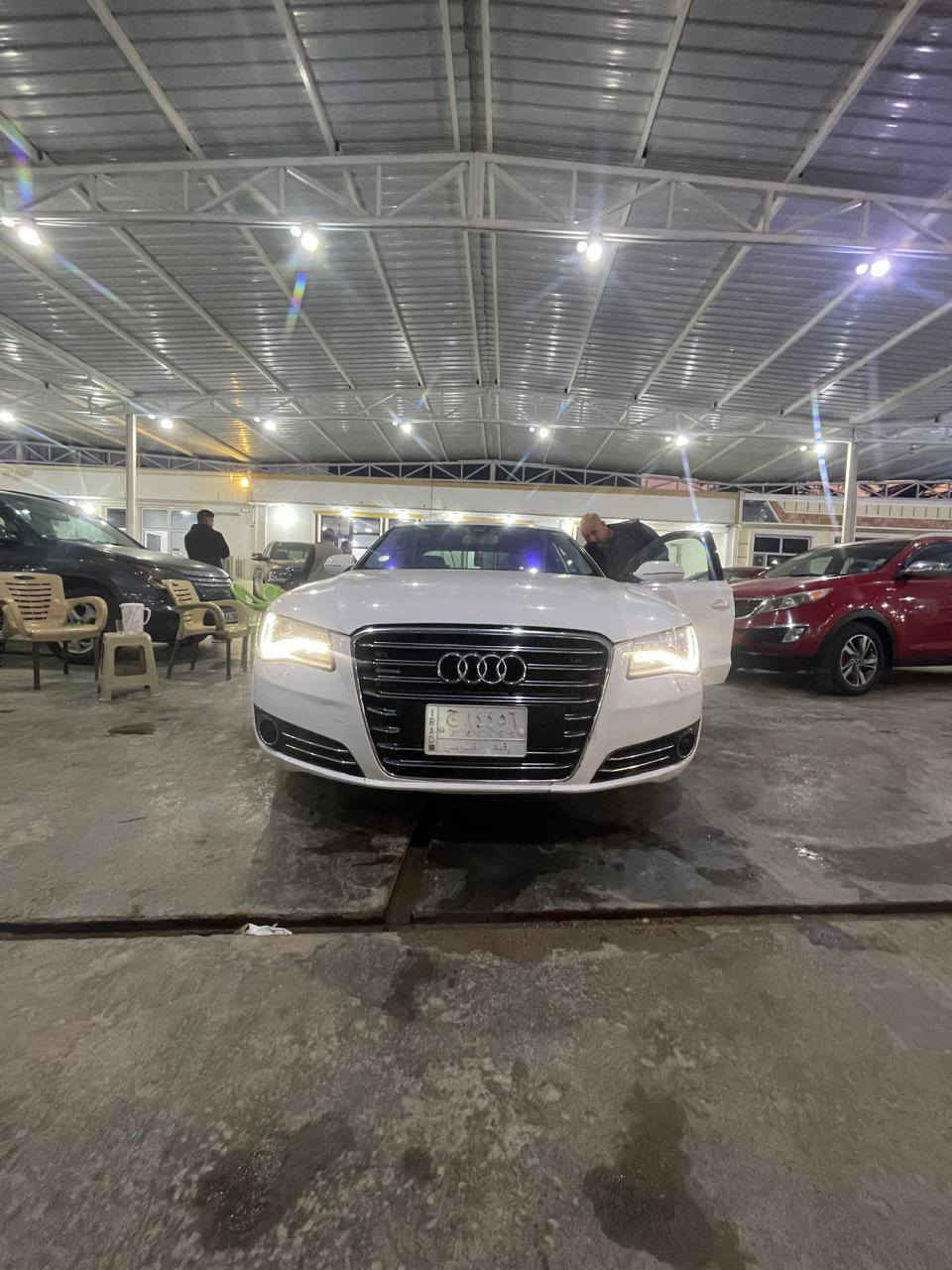 السلام عليكم
اودي موديل 2013
A8
 فول مواصفات 1/1
ابواب شفط
بردات خلفية بلادي
كشنات مساج
جوبلسات
تدفئة كشنات وتبريد
بيه هواي مواصفات
 والسعر 145$وبيه مجال
مراوس هم ترهم
العنوان بغداد المحمودية

للتواصل واتساب ***********
***********
***********
