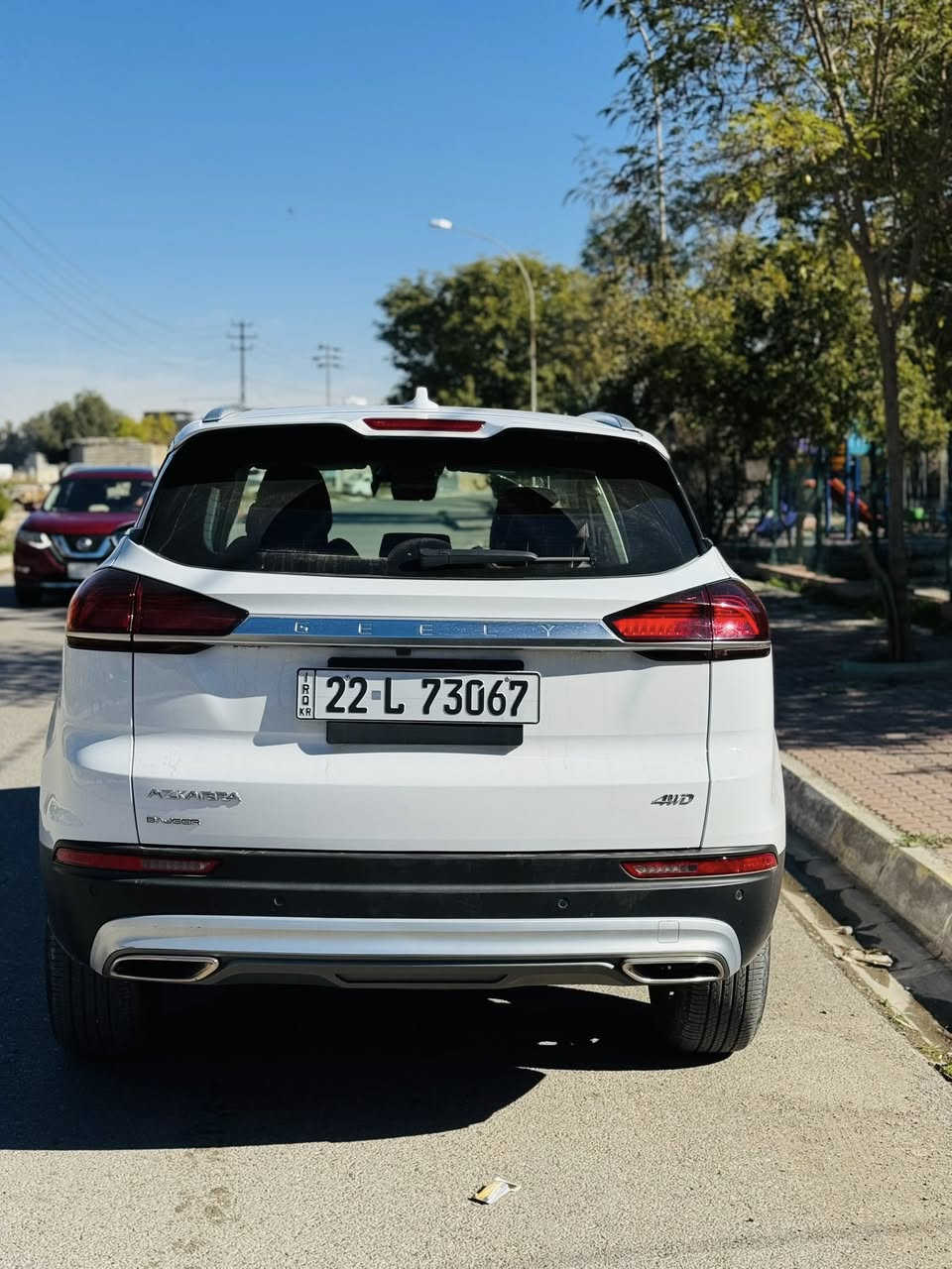 سلام و عليكم اخوان سيارة جيلي ازكاره من شركة باجكير شركة جيهان سياره ضمان شركة بيها سياره فول مواصفات واحد على واحد دبل اكسل بيها كثير مواصفات 
بانوراما
ترحيبي
بصمه
حساسه 
رادار 
كاميره 5 
هوايه مواصفات بيها بعد 
كلين تايتل 
موديل 2023 
ماشي 53 الف
سعر 145 ورقة سعر نهاي مع احترام و تقديري

***********
***********
