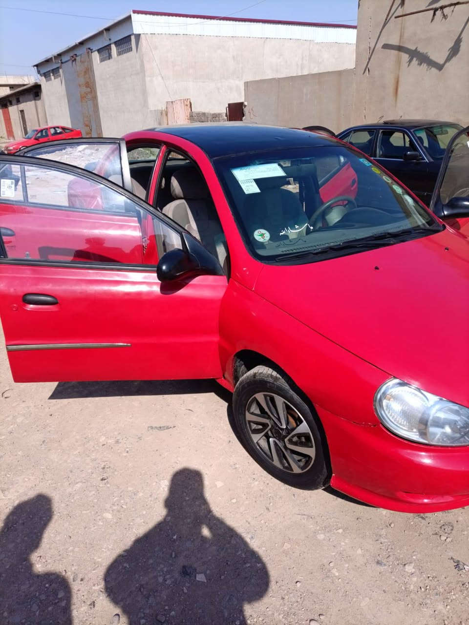 كيا ريو 2002 توماتيك شرطالتحويل مصبوغة عام بدون دواخل جمالية رقم الالهاتف *********** السعر 43بيها مجال
