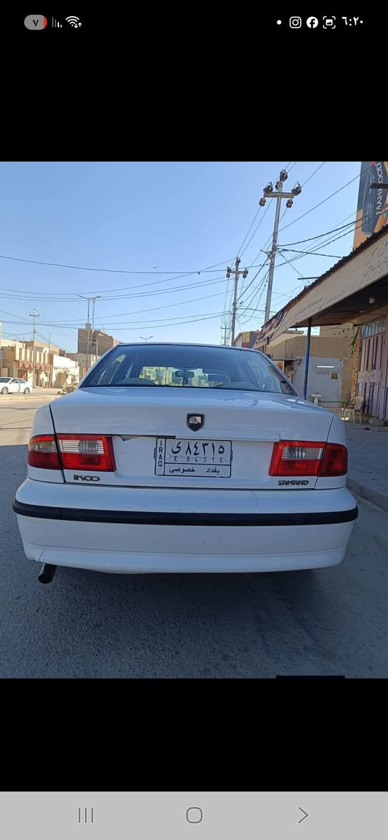 سلام عليكم سمند للبيع 2013 كفاله عامه سياره حلوه وجديده كير مكينه جدد سياره خير من يم الله السعر 35 وبيه مجال العنوان ميسان الرقم ***********
