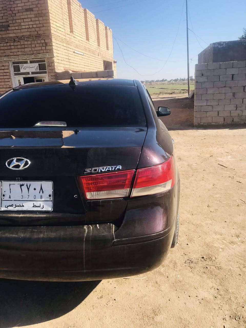 سلام عليكم 
للبيع سوناتا 2007 امريكي جاملغ خلفي وصبغ عام
 جاهزه تبريد تدفئة مكانها نجف الحريه سعرها 80 وبيها مجال شراي اتصل واني خادم ***********
