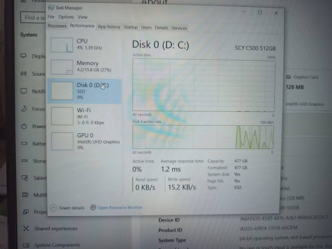 حاسبة بمواصفات متوسطة إلى قوية
الاسم : TECLAST F16 PRO 
المعالج : Intel N95 12 gen 1.70GH(الجيل 12 ) 
المعالج يحتوي على 4 انوية
الرام: 16 GB Ram
الهارد: 512GB SSD 
الكيبورد: ضوئي

- *التخزين*: 512GB SATA M.2 2280
- *الشاشة*: 15.6 بوصة IPS، FHD (1920 x 1080)
- *البطارية*: 5000mAh 3-سلل ليون
- *المنافذ*:
- 1x USB 3.2 Gen 1 Type-C
- 2x USB 3.2 Gen 1 Type-A
- 1x Mini HDMI
- 1x 3.5mm كومبو أوديو جاك
- 1x MicroSD كارد سلاوت
- *الاتصال*: WiFi 6، بلوتوث 5.0
- *الكاميرا*: 2MP 720p
- *نظام التشغيل*: Windows 11 Pro

للتواصل : ***********

السعر : 250 وبي مجال حگ الجيه
