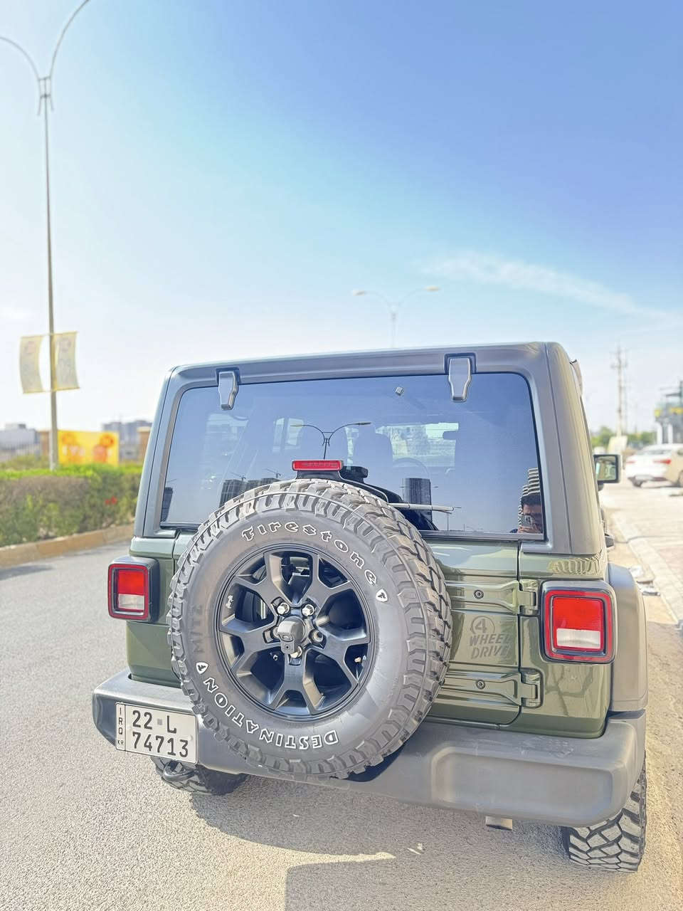 جيب رانكلير 🔅🔅🔅
موديل 2021 💥💥
فئة  willys sport 
🛞4 wheel drive 
⛓️⚙️4 doors
نظافة سيارة كلين تايتل ( مكفول كفالة عامة )💎
سنوية و هزة جديدة و جام مظلل 8️⃣0️⃣ %
سعر 28,500$ )٢٨٥ ورقة💵💵
بيع مستعجل 
و مباشرةً يحول على اسم المشتري 
استفسار او تواصل مع مالك السيارة 
*********** واتساب او sms
