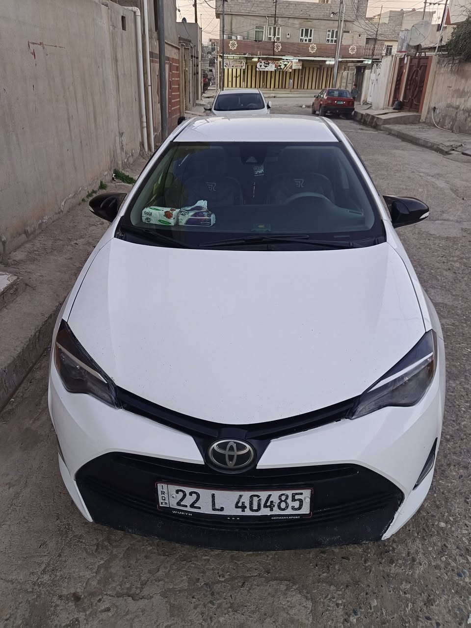 كورلا 2017 #السعـــر 125
بيها اربع قطع بارد بدون دواخل الچاملق الورى بي معجون زوج تواير جديد تحكمات ستيرن السيارة ما ناقصها شي كلشي ماتصرف عليها تحويل مباشر مكان السيارة الموصل حي الانتصار. اخوان بس الشراي يتصل ***********
