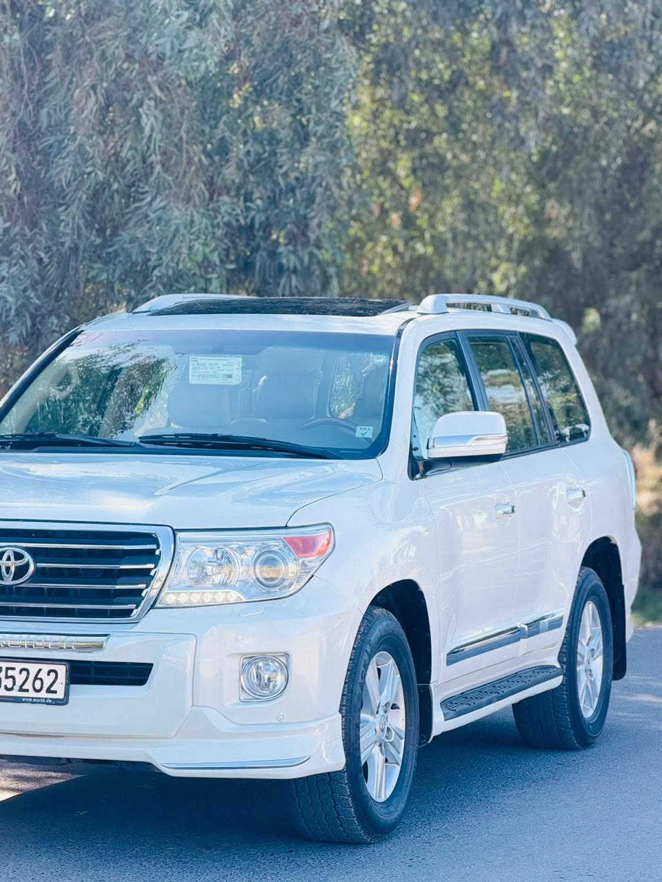 السلام عليكم للبيع او مراوس

لاندكروز 2014 بريم 

ابيض فول 1/1

فتحه سقف
بصمه
بصمه ابواب
8 ايرباك
جلد
كشن كهرباء
3 قطع تبريد
ثلاجه
زراكات
ماشيه 117 الف حقيقي شرط الفحص
مري شفط
تحكم ستيرن
شاشه كبيره
كامره خلفيه

محرك 6 سلندر شرط بلاد 

كير ومحرك وصدر وتايرات وتبريد كله 100/100

رقم أربيل الدولي تحويل مباشر
السعر 370
بيهه جاملغ مبدل مال شركة 
السونر مرفق مع الصور 
العنوان بغداد الصابيات قرب جسر الدوار مال مرور التاجي

*********** بغداد, العراق
