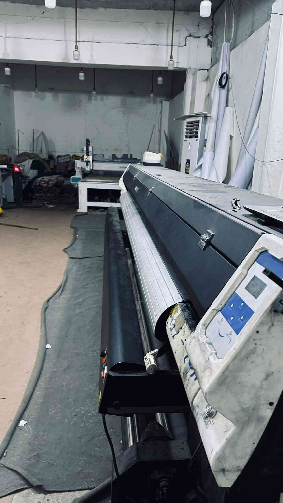 سلام عليكم مطبعه للبيع متكامله (سي ان سي ) و طابعه ) وجهاز ليزري أختام )الاستفسار اكثر  *********** اتصال على هاذا الارقم العنوان كربلاء طويريج  البيع بكامل المطبعه او قطع باقر المالكي
