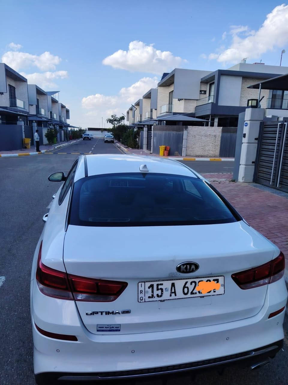 كيا اوبتما موديل 2020 وارد أمريكي صبغ البنيد فقط رقمها مشروع وطني انبار بأسمي سعرها 15000 $ سياره نظيفه وحلوه.
للتواصل والاستفسار الأرقام ادناه 
 ***********
***********
