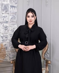فستان • فري سايز • سواد فاحم