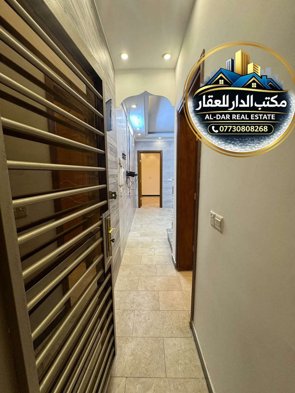 🏠 مشتمل حديث 60م للبيع 

في منطقة حي البنوك / شارع الكنيسة المدراء

محلة 319

📎بناء حديث 

 🔸واجهة 5م نزال 12م

يحتوي على 

🔸الطابق الارضي : مدخلين 

🔸استقبال منفصل 
 🔸 + مطبخ حار بارد مفتوح على الصالة
🔸+ منـور 
🔸+ حمام + غرفة نوم

🔸الطابق الاول 

🔸 2غرف نوم + حمام

للاستفسار الاتصال بالرقم التالي 
*********** 
او مراجعة مكتب الدار للوساطة العقارية
الكائن في حي البنوك بداية شارع الكنيسة من جهة الجسر
