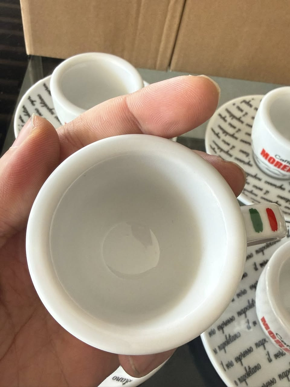 متوفر كمية اكواب اسبريسو مورينوسعر السيت6 قطع 25 الف


**إذا كنت صاحب هذا الإعلان وتريد حذفه لأي سبب، رجاءا أرسل رسالة إلى الدعم الفني**