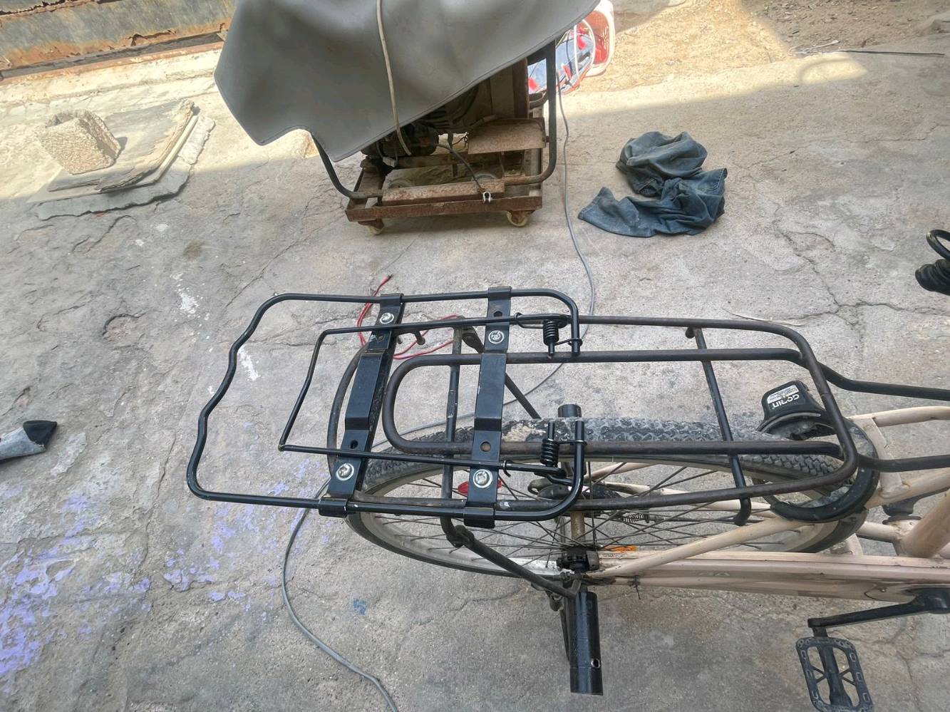 بايسكل BD موديل 2021 ب 75 وبي مجال للشراي عنواني بصره ابي الخصيب حمدان قرب جامع الشهيد طه 