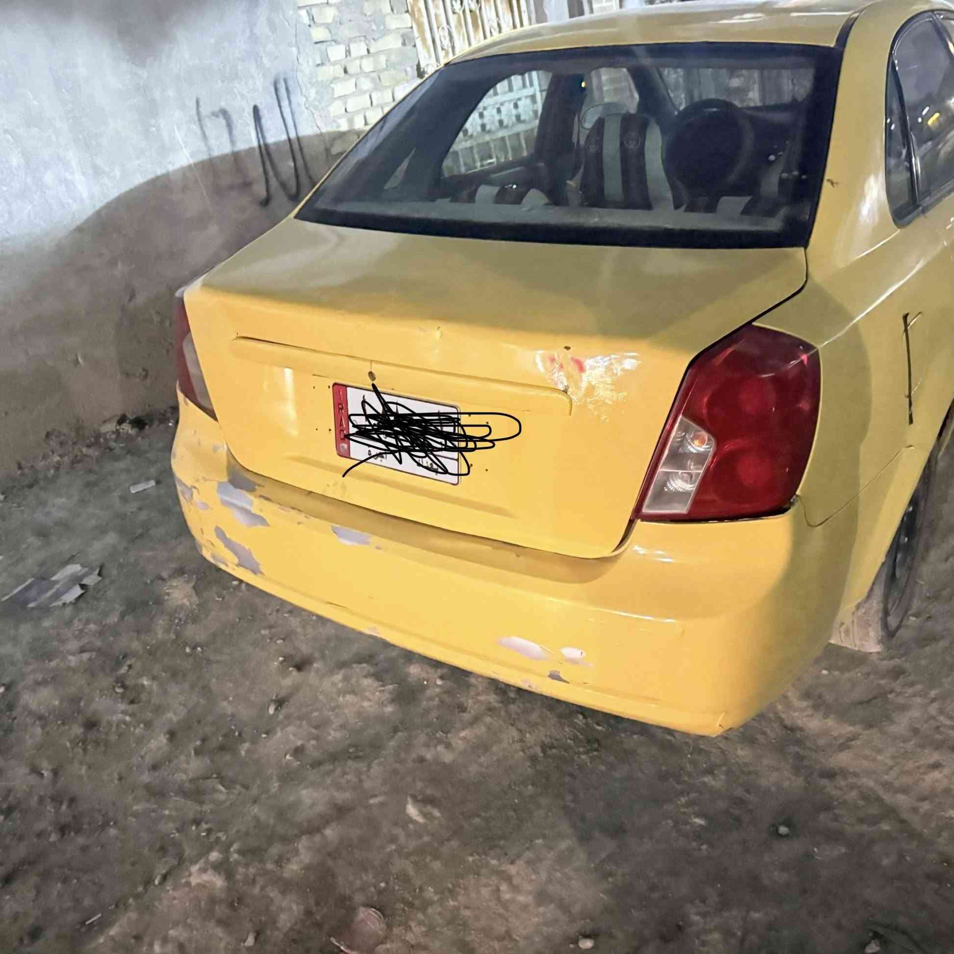 دايو لاستي موديل 2007 رقم بغداد سياره كير ومكينه وتبريد خير من الله مكانه حله رقم المبايل *********** سعر 40 وبيها مجال
