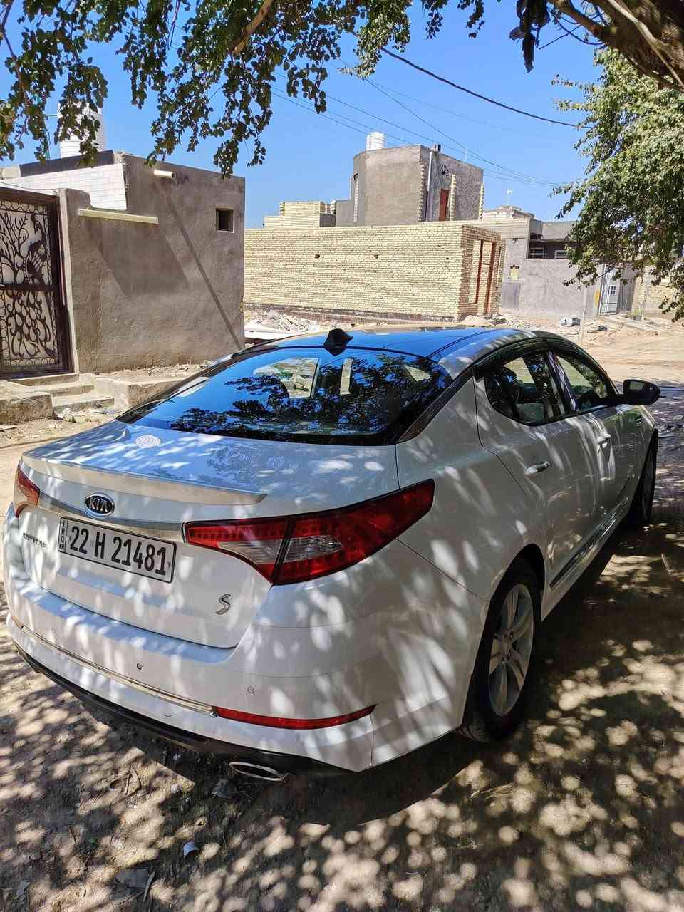 السلام عليكم
كيا اوبتيما خليجي موديل 12 
فول مواصفات السياره 
بصمه تشغيل
بصمه بيبان
بانوراما 
كشن كهرباء 
تبريد قطعتين 
شاشه كامره 
تحكم ستيرن
اشاير بل مري 
تحكم ستيرن
شفتات سرعه ب الستيرن 

السعر 145
مكان السياره ديوانيه قضاء المهناويه
الاستفسار عل رقم
*********** او ع الخاص
