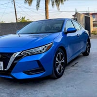 نيسان سنترا 2022 مواصفات sv وارد امريكي  بصمة تشغيل عن بعد رادارات كام...