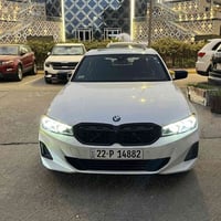 جمعة مباركة  BMW 330i x-drive 2024  مكفولة من الصبغ والتبديل بيها فقط ...