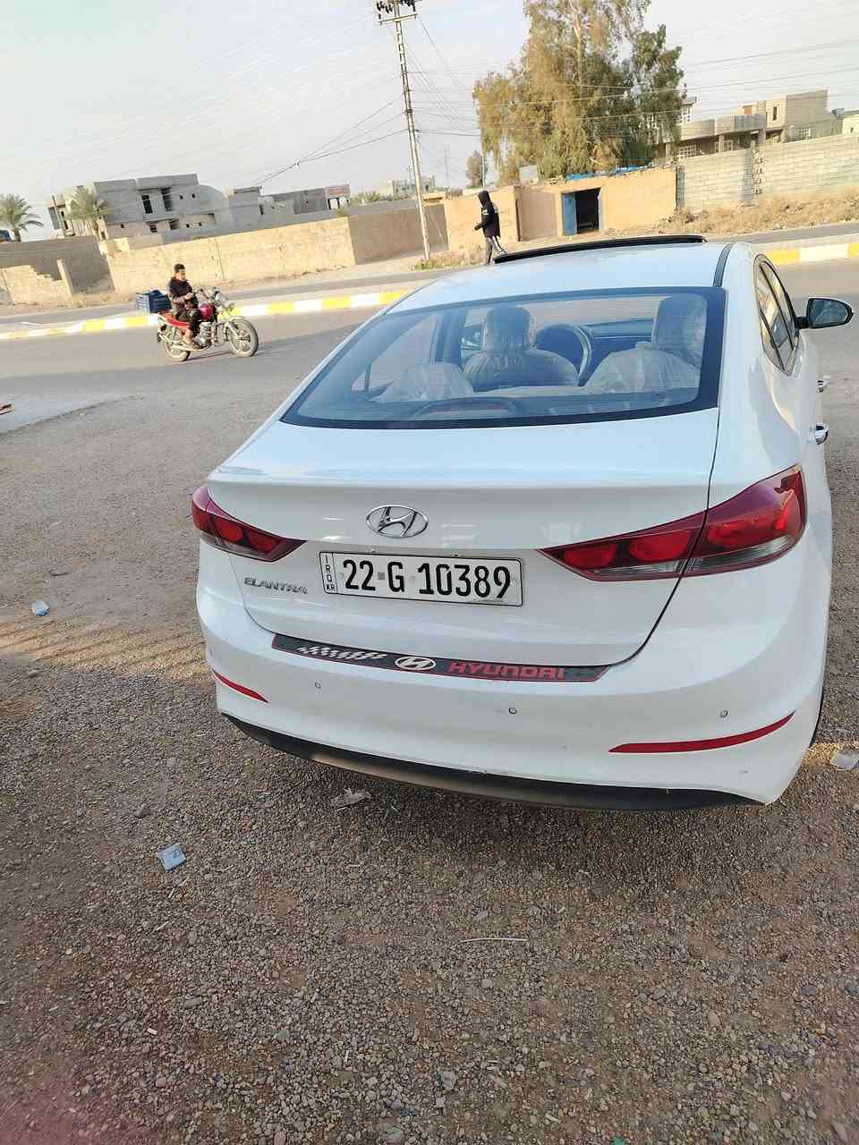 السلام عليكم ورحمة الله وبركاته
النتره مودي2018 خليجي 

كفاله عامه من الضربه والصبغ والشخط والرصعه كفاله عامه

 محرك 2000 

السياره فول موصفات فتحة سقف واحد ع واحد عدم البصمه 

ماشيه 180الف 

رقم شمالي سعر 155بيه مجال 

مكان السياره بغداد شارع فلطين 

معرفه تفاصيل اكثر اتصل ***********
