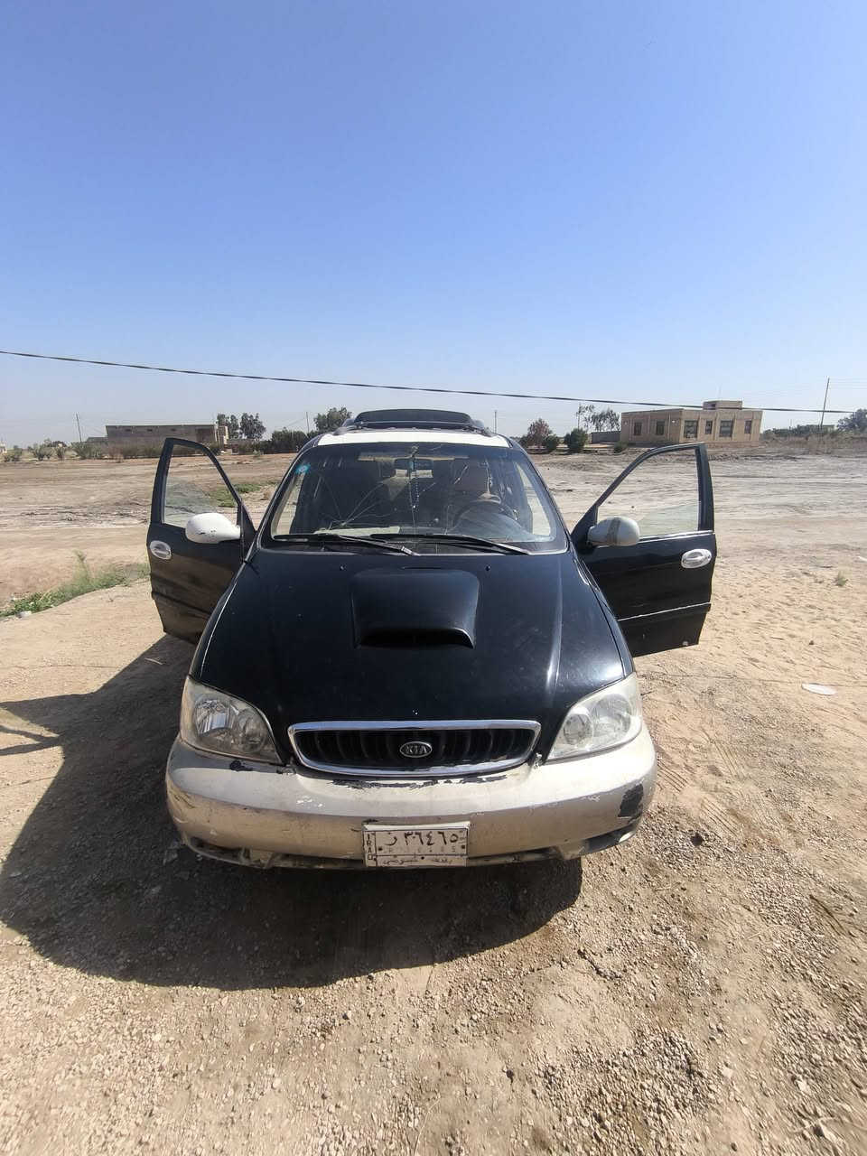 سلام عليكم كرنفال نضيف  للبيع موديل 2000. مكينه تونيشادها حاويه تخم تايرات  سعر 45
مكاني سماوه رميثه 
 للتواصل (***********)
