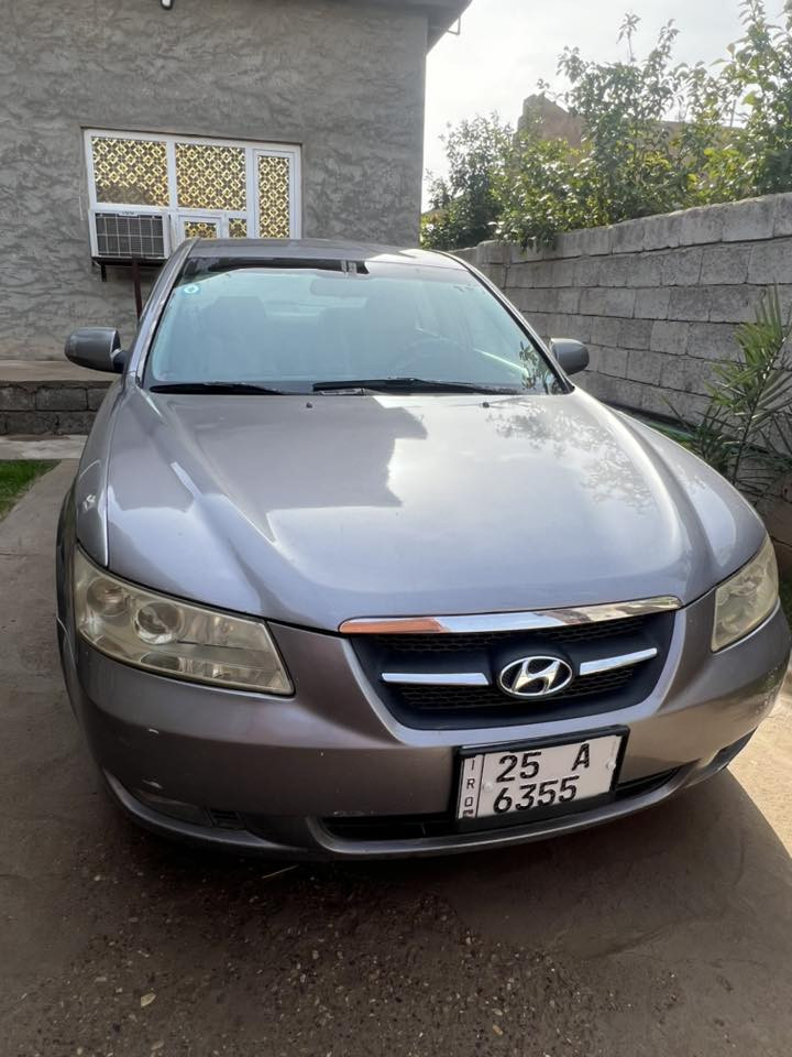 سوناتا ٢٠٠٦رقم كركوك  دولي شرط التحويل وارد أمريكي محرك٢٤٠٠ مكينه وكير خير من الله صدر امامي خلفي جديد تخم تاير  كله شغال سياره بلاديه  السعر 87 عنوان سياره ديالى ***********
