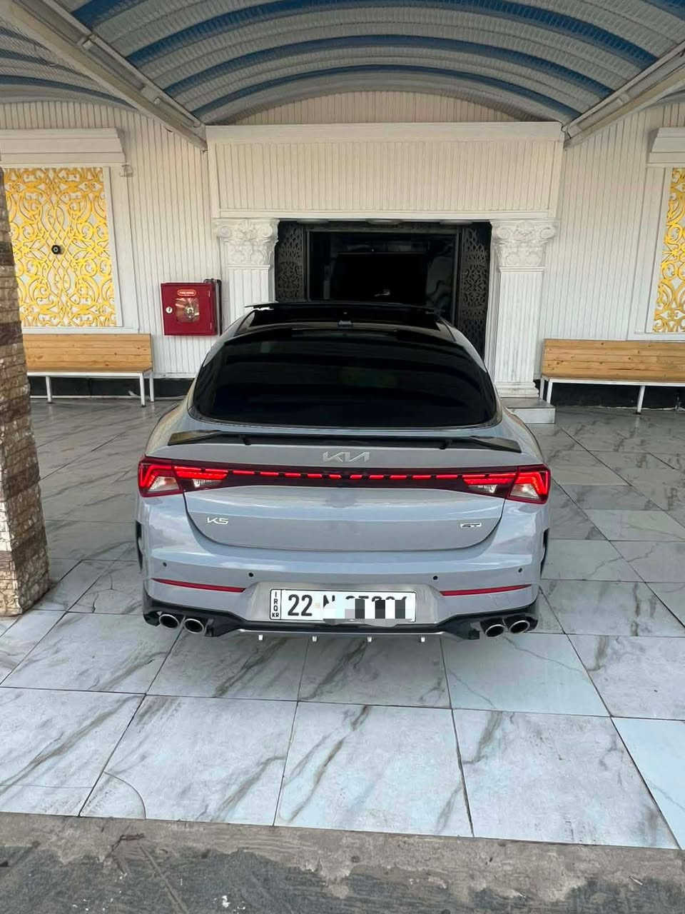 سلام عليكم
K5 2024
موصفات فول 
محرك2500 توربو
بصمة تشغيل عن بعد
بانورما 
كشنات جلد (جملي)
كشنات كهربائي مع Gt
تدفئه ستيرن كشنات تدفئه
لايت زنون 
شاحن ايفون 
🔊 سماعات 
📱  
ردار امامي +خلفي+جانبي
سياره فول موصفات بعد بيه هواي موصفات
🔴ضرار ربع جاملغ وحافت بوند 🔴دعاميه امامي اصلي
ونص جاملغ خلفي
‏🤳📞***********
السعر 215$
