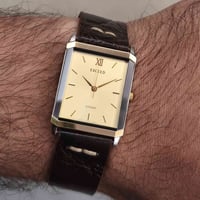 سيتيزن EXCEED • حالة 98% • سير جلد طبيعي