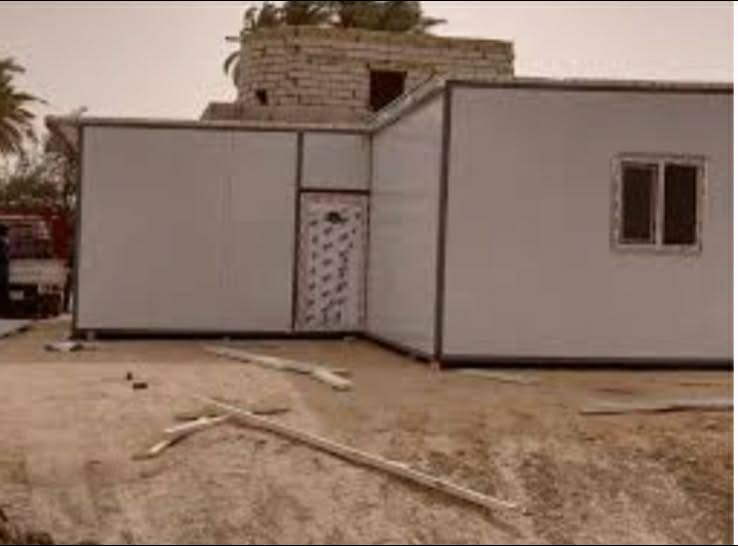شركة الفهد للحدادة والساندويج بنل 🏗️
نقدم لكم أقوى عروض بناء الغرف والمشتملات بمواصفات هندسية:
​المواصفات: حديد شخاط 1.5 ملم،زاويه 2مليم 2انج، أبواب وشبابيك PVC، عزل 
فوم وسليكون أصلي، وصبغ مقاوم للصدأ.
​السعر:28 ألف للمتر المربع للسندويج العادي (كرستة وعمل) 
السعر 40 الف للمتر المربع للسندويج ضد الحريق(كرستة وعمل) 
​خدماتنا: حدادة عامة، أرضيات (كاشي وبورسلين)، ديكورات (بديل خشب ورخام)، تأسيسات ماء وكهرباء.
​📞 للحجز والاستفسار:
*********** | ***********
شركة الفهد.. ثقة ودقة في التنفيذ! 🐯

