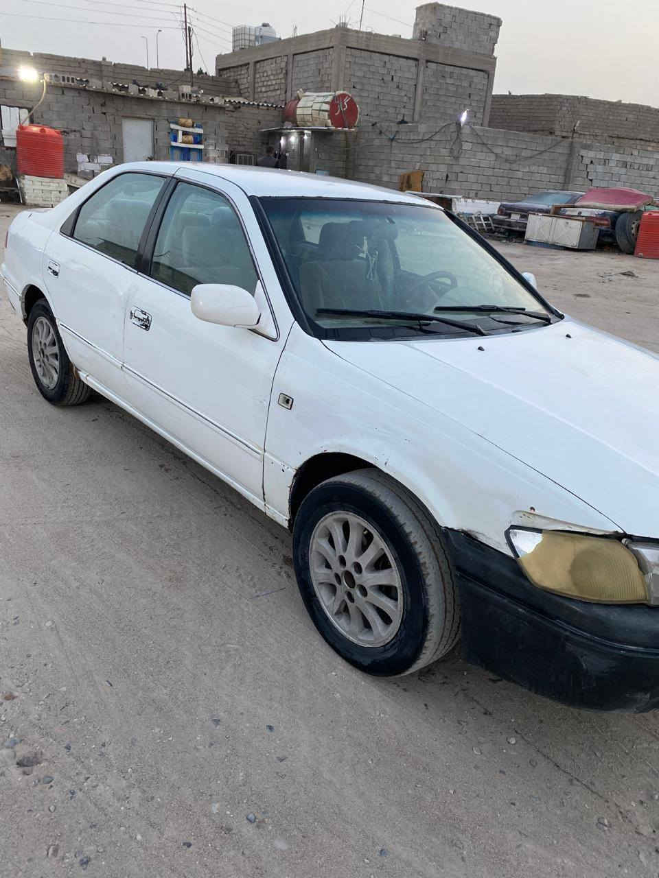 السلام عليكم كامري موديل ٢٠٠١لبيع مزاد الداخليه مكمل معامله من المرور مكفوله مك القصه والضربه كفاله عامه مكينه جديده حاويه بس الكير كايم ***********السعر ٤٠ وبيه مجال مكان البصره الزبير
