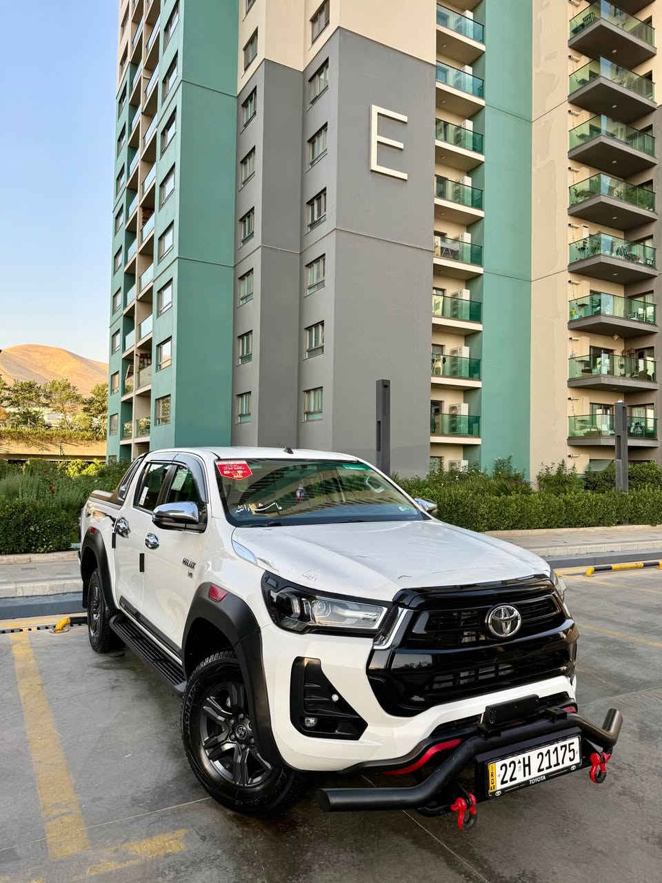 Toyota hilux 2024 v6 TRD
تويتا هايلوكس ٢٠٢٤   V6 TRD
سياره وكاله تويتا عيراق🇮🇶
ارخص سعر بل سوك.  368$💵💵
مواصفات. TRD
شاشه كبيره
شحن موبايل وايرلس
كشنات تبريد
مريات كهرباء و شفت
لايتات زينون عده سه
كاميره
بصمه
سياره ماشيه 26كم
سياره مكفوله كفاله عام بدون بارد بدون صبوغ بدون رسعه
سياره نفس زيرو 
سنويه بأسمي. سنويه جديد
مكان سليمانيه
سعر.   368💵
رقم.  *********** السليمانية, العراق

