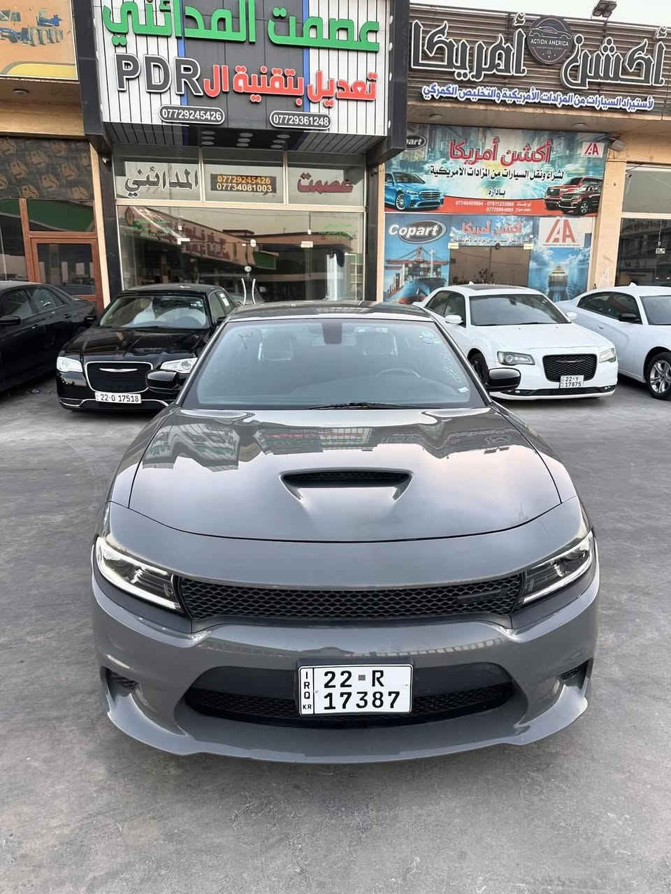 .
جارجر 2023 وارد امريكي
GT 2023
الضرر: بارد بالجاملق الايسر وصبغ طرف البنيد فقط
صور الحادث موجوده بالمنشور
حجم المحرك : 3600 V6
السعر : 288$ وبيها مجال
العنوان : البصره 
***********
***********
