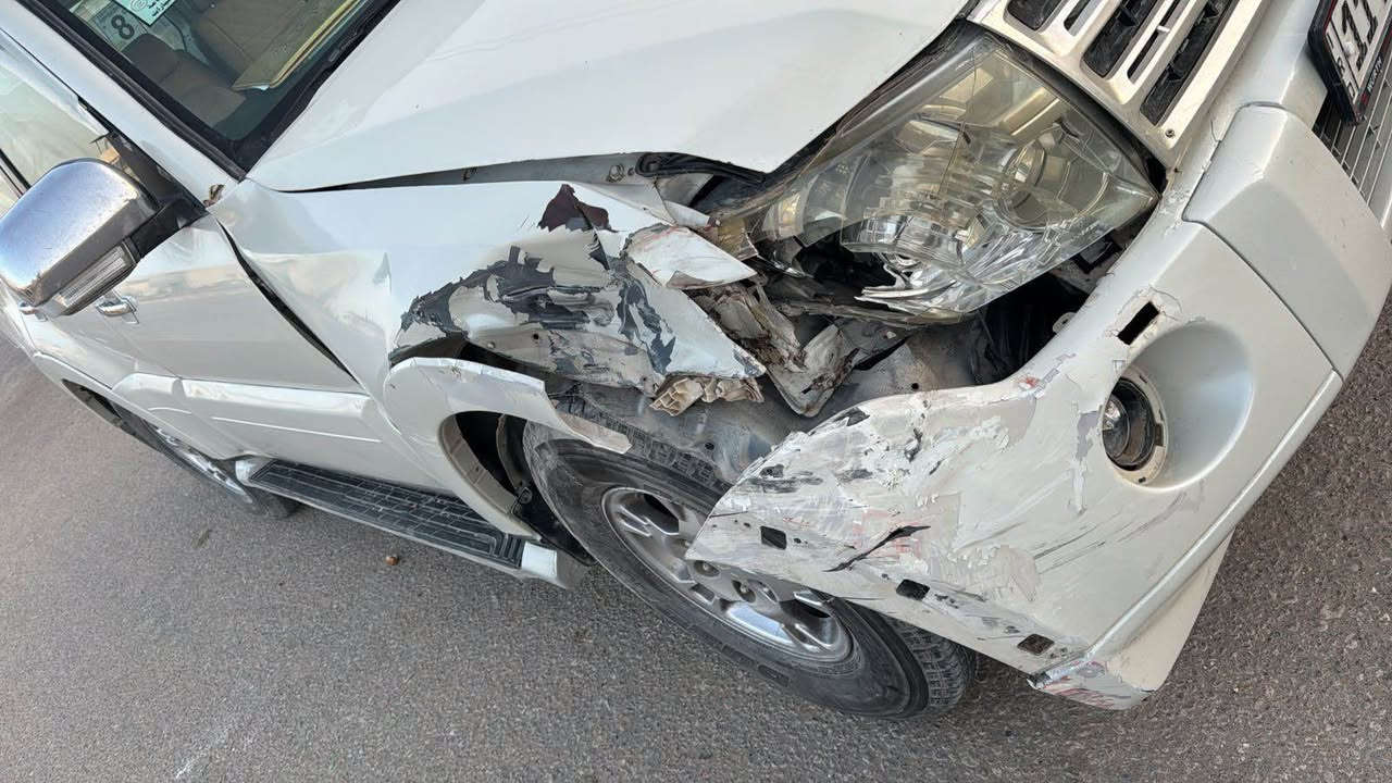 🚘 للبيع ميتسوبيشي باجيرو موديل 2008

✅ محرك 3000 سي سي
✅ رقم بغداد إنكليزي
✅ السيارة متجاية
✅ بيها حادث من الجاملغ الأيمن والأيسر وغير مصلحة حالياً
✅ البيع على وضعها الحالي

السعر: 90 وبيها مجال 
للاستفسار والمشاهدة يرجى التواصل على الخاص أو الاتصال.*********** النجف, العراق
