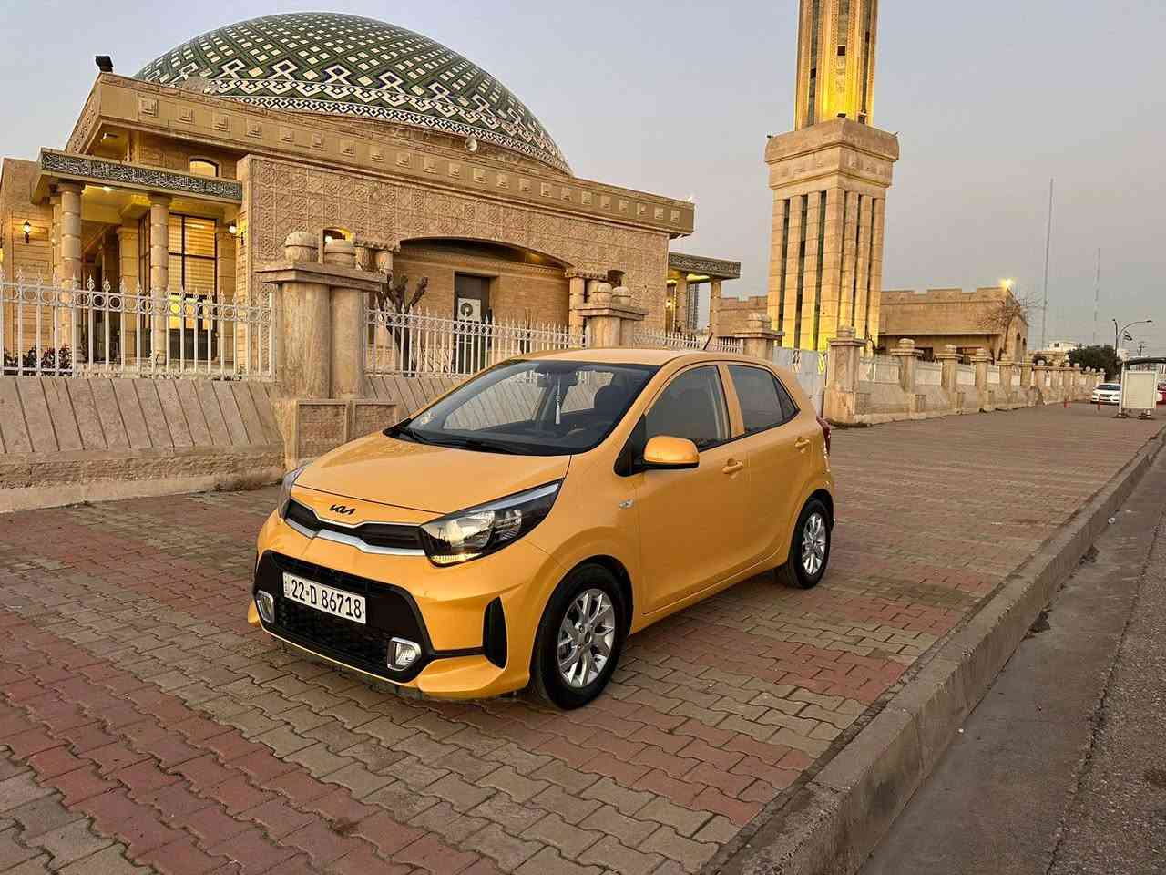 كيا بيكانتو ٢٠٢٢  سياره كل شيء جديد باسمي دعامي لدعامي شرط ماشيه ٣٠ كيلومتر 
***********
*********** أربيل, العراق
