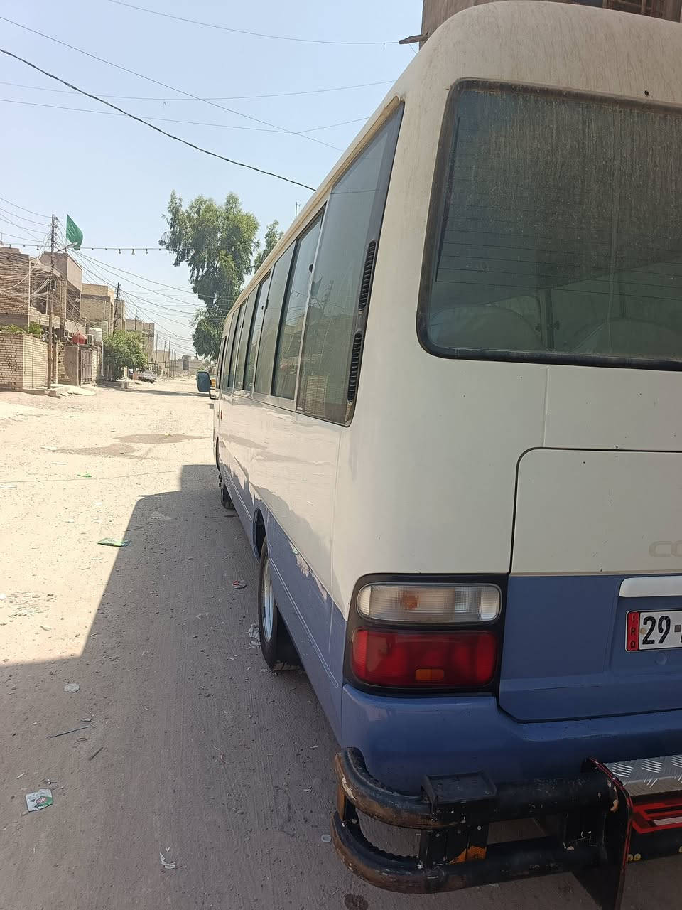 كوستر موديل٢٠٠٩جديده مكينة كير الكسل كفاله بطن جديدة سته تايرات برجستون ويل ناصي منظومة غاز ٨٠ صبغ ذيل ابو الدكمة وشبجه مال التبريد تبريد محور وكركه اضافيه  مكان السياره بغداد مكلف بالنشر رقم صاحب السياره‏‪***********‬‏
