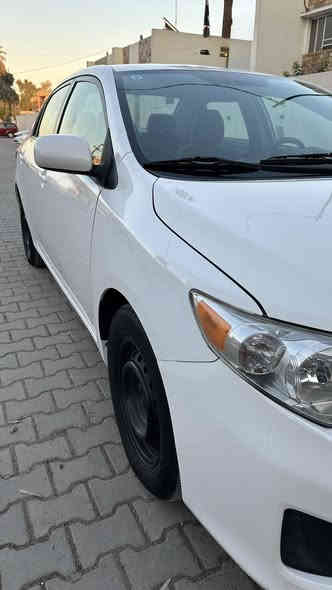 سلام عليكم للبيع كورلا 2011 امريكي LE رقم بغداد بسمي ماشية 60 مايل حادث واضح بالصور السيارة ليبل واحد وبدون ايرباك السعر 123 للتواصل ***********
