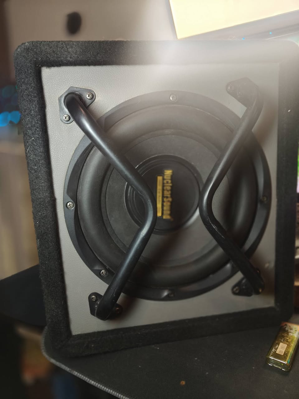 السلام عليكم.. للبيع قطع سيستم صوت سيارة، الغراض شغالة ومية مية:
​مضخم صوت (Amplifier) نوع Phoenix Gold QX300.4:
​ماركة أصلية معروفة بنقاوة الصوت، 4 قنوات.
​النظافة الخارجية 80% والجهاز شغال طبيعي وبدون أي عطل.
​ساب ووفر (Subwoofer) نوع Nuclear Sound:
​ساب ووفر "أكتيف" صوته قوي ونظيف.
​البوكس بلادي مغلف قماش مع أسياخ حماية للسماعة.
​السعر: التواصل على الخاص (وبيه مجال للشراي).
الموقع: بغداد - الأمين الثانية.


**إذا كنت صاحب هذا الإعلان وتريد حذفه لأي سبب، رجاءا أرسل رسالة إلى الدعم الفني**