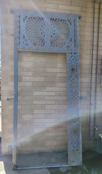 ملابن باب مطبخ وباب كليدور حديد ثقيل وشغل درجة أولى  ملبن الكليدور مست...